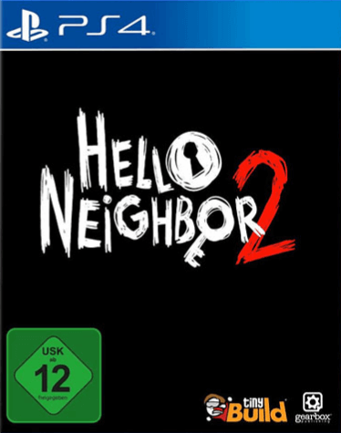 Hello Neighbor 2 box art for Playstation 4